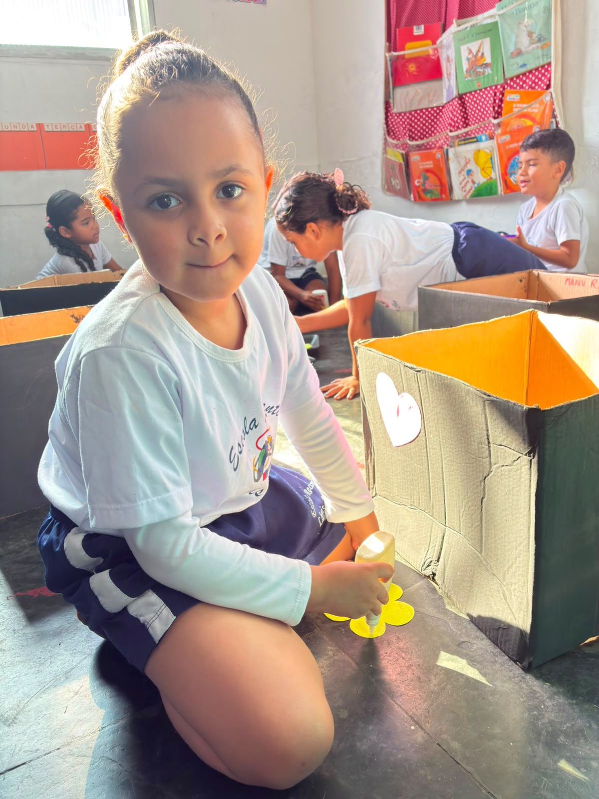 Experiência coletiva de descoberta na Escola Recanto Lápis de Cor — registro 4