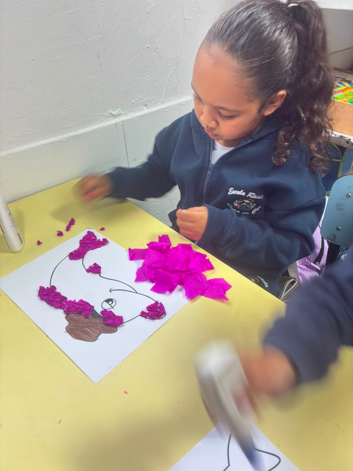Momento de aprendizagem e brincadeira na Escola Recanto Lápis de Cor — registro 8